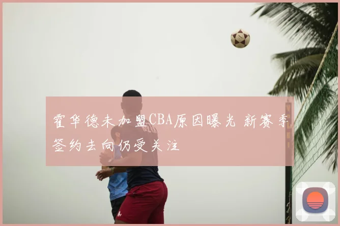 霍华德未加盟CBA原因曝光 新赛季签约去向仍受关注